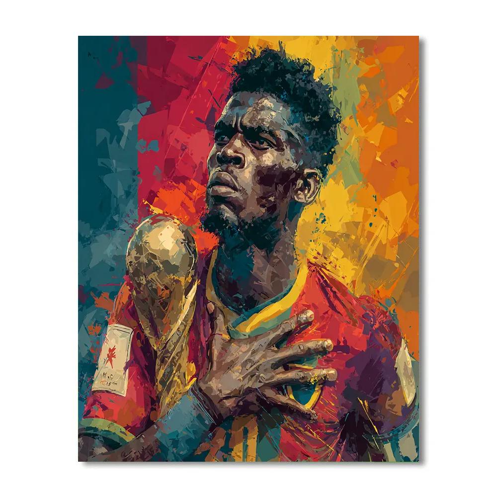 Kudus Fifa 2026 Pulse Painting by numbers kit