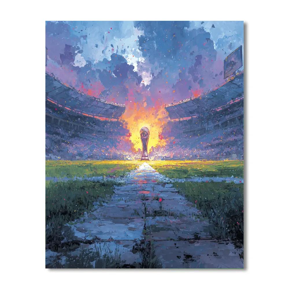 Mexico Fifa 2026 Opener paint by numbers
