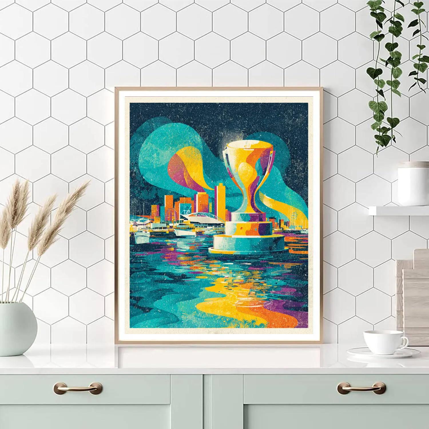 Miami Fifa 2026 Reflection Painting by numbers kit
