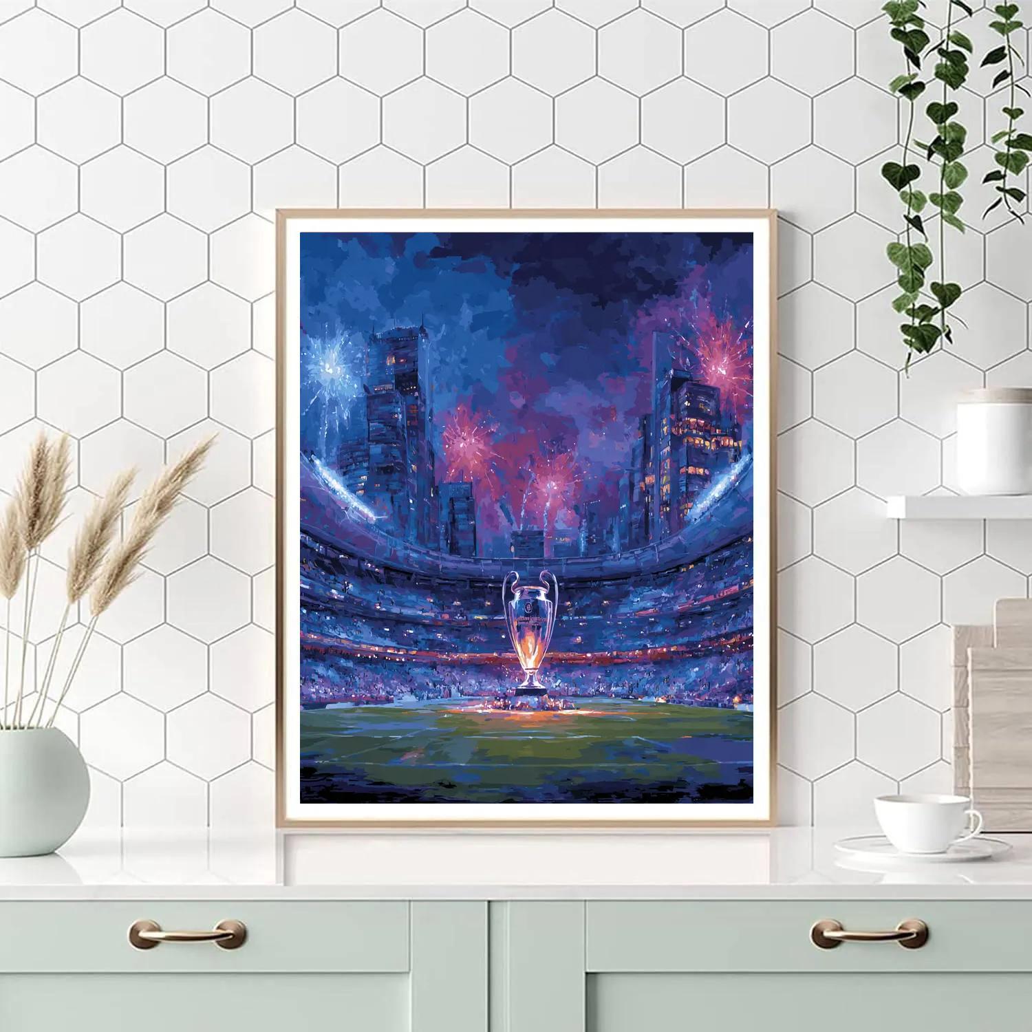 Fifa 2026 Final Night Paint by numbers art