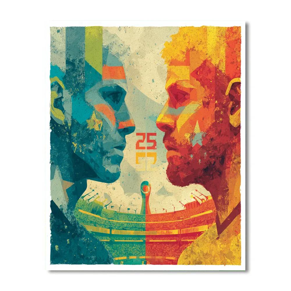 Fifa 2026 Portugal Vs Colombia Paint by numbers kits