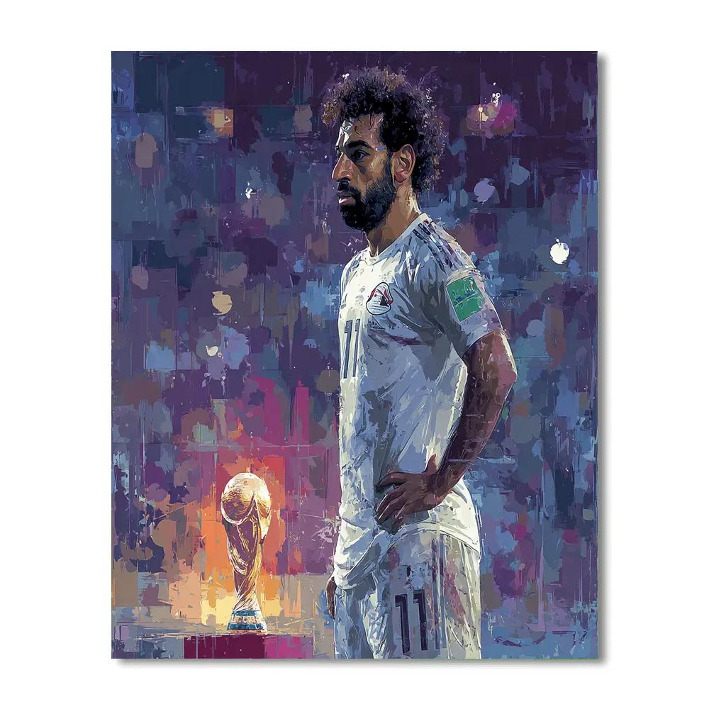 Fifa 2026 Salah Lights Painting by numbers kit