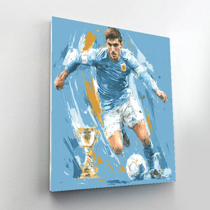 Valverde Fifa 2026 Pulse Number painting