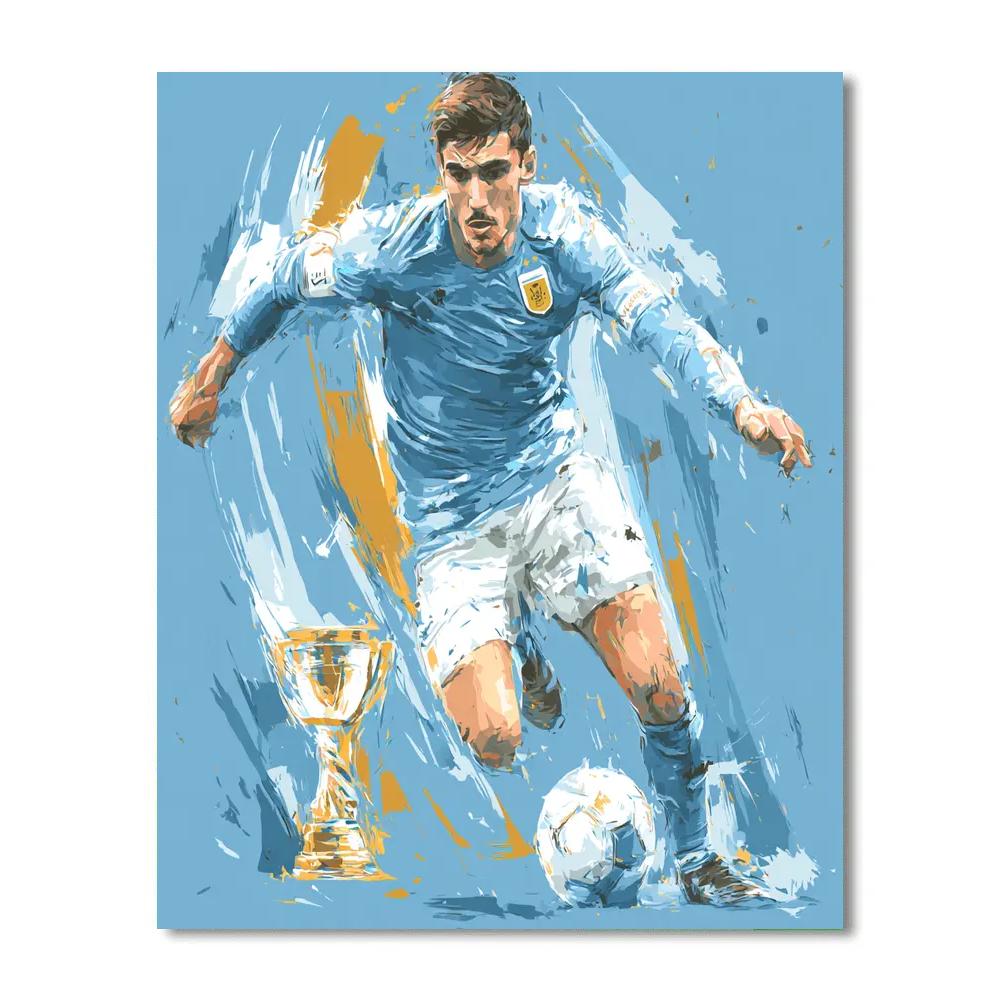 Valverde Fifa 2026 Pulse Number painting