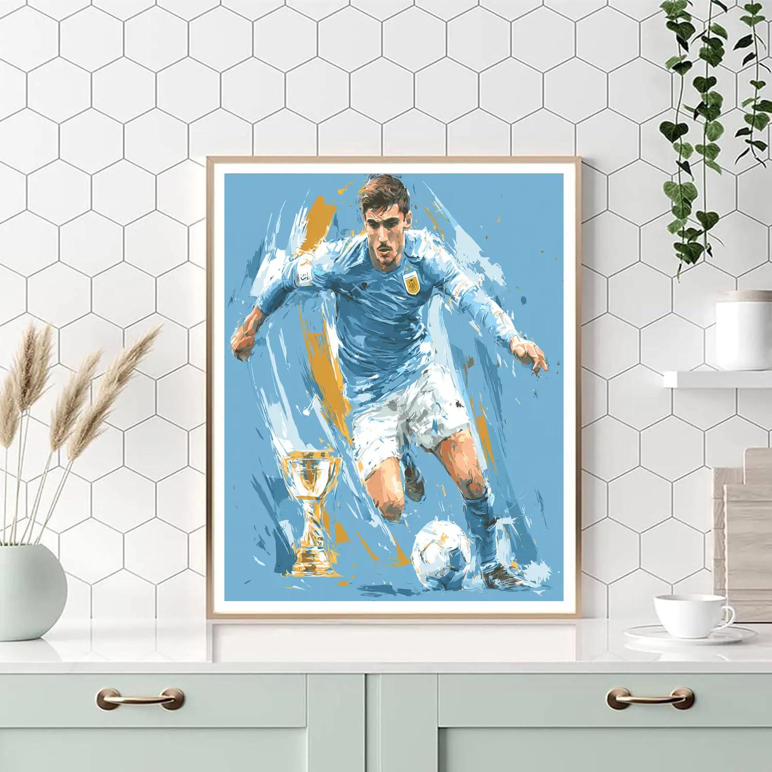 Valverde Fifa 2026 Pulse Number painting