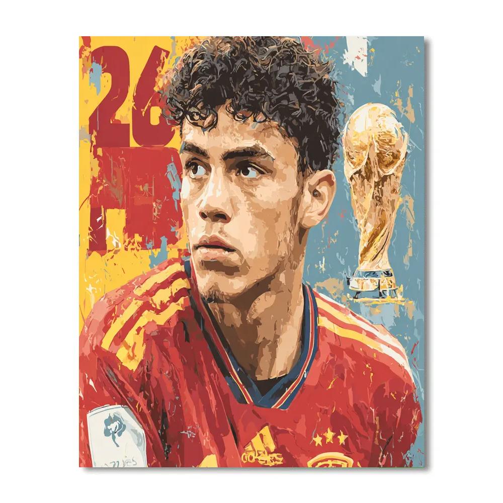 Yamal Fifa 2026 Rise paint by color