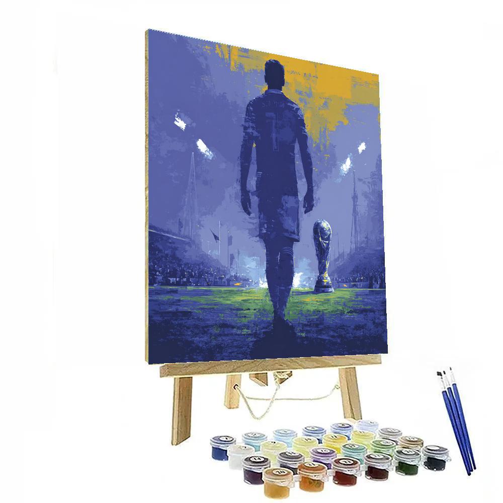 Scotland Fifa 2026 Mist Painting by numbers kit