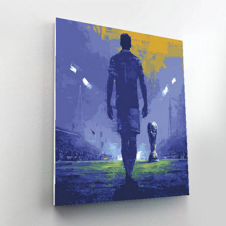 Scotland Fifa 2026 Mist Painting by numbers kit