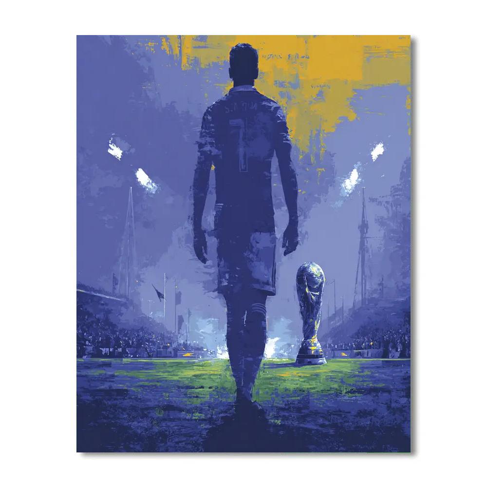 Scotland Fifa 2026 Mist Painting by numbers kit