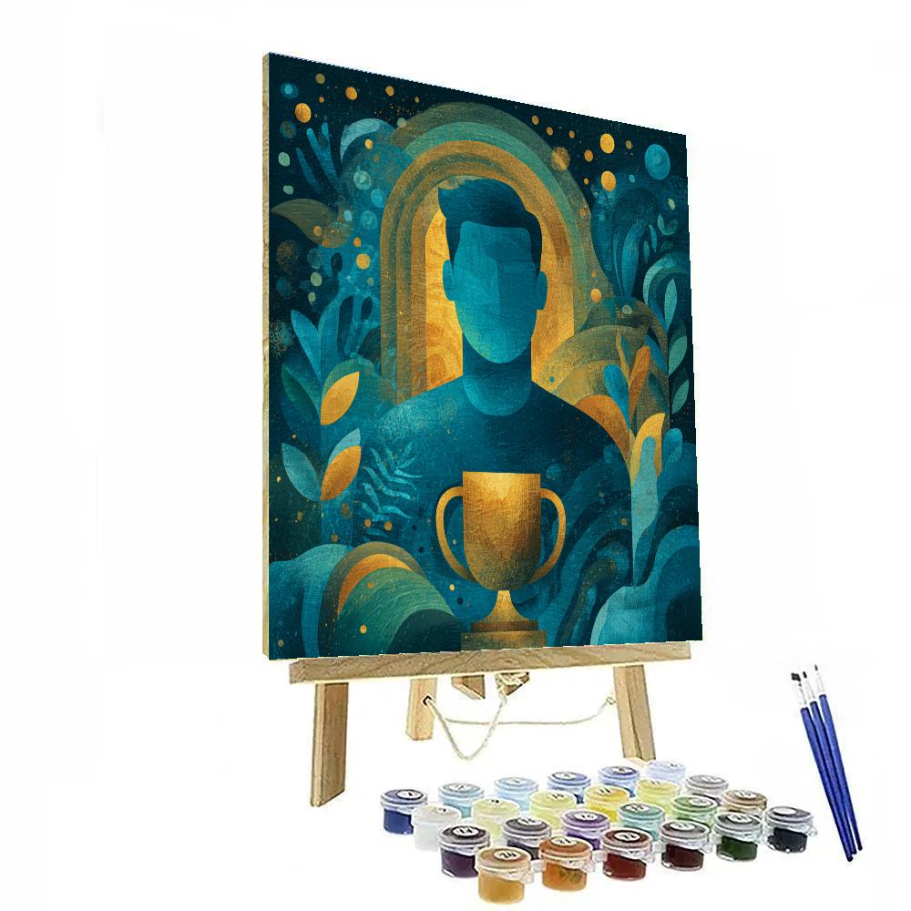 Curaçao Fifa 2026 Blue DIY paint by numbers