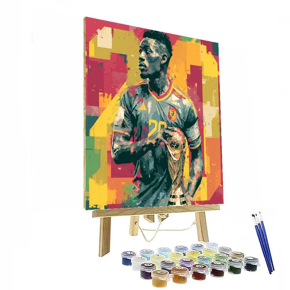 Ghana Fifa 2026 Pulse painting number kit
