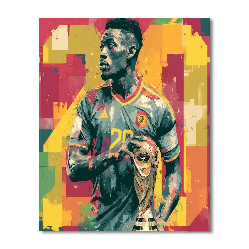 Ghana Fifa 2026 Pulse painting number kit