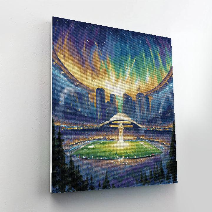 Monterrey Fifa 2026 Lights Painting by numbers kit