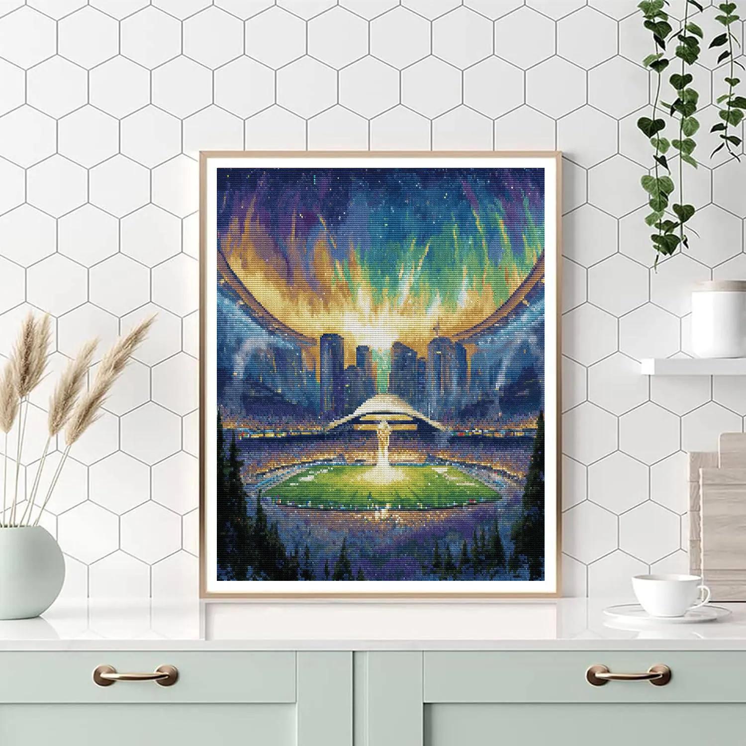 Monterrey Fifa 2026 Lights Painting by numbers kit