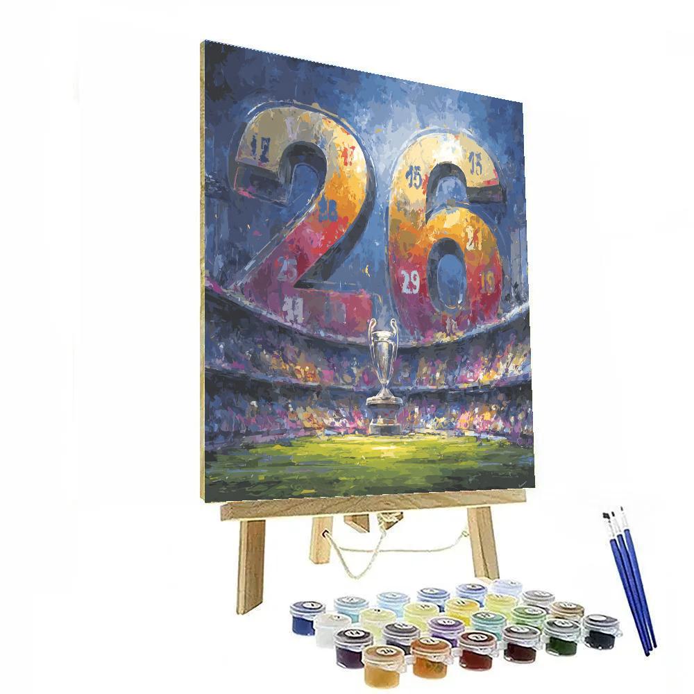 Fifa 2026 Opening Aura Painting by numbers kit