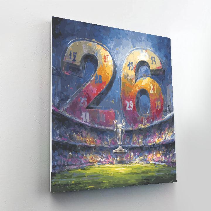 Fifa 2026 Opening Aura Painting by numbers kit