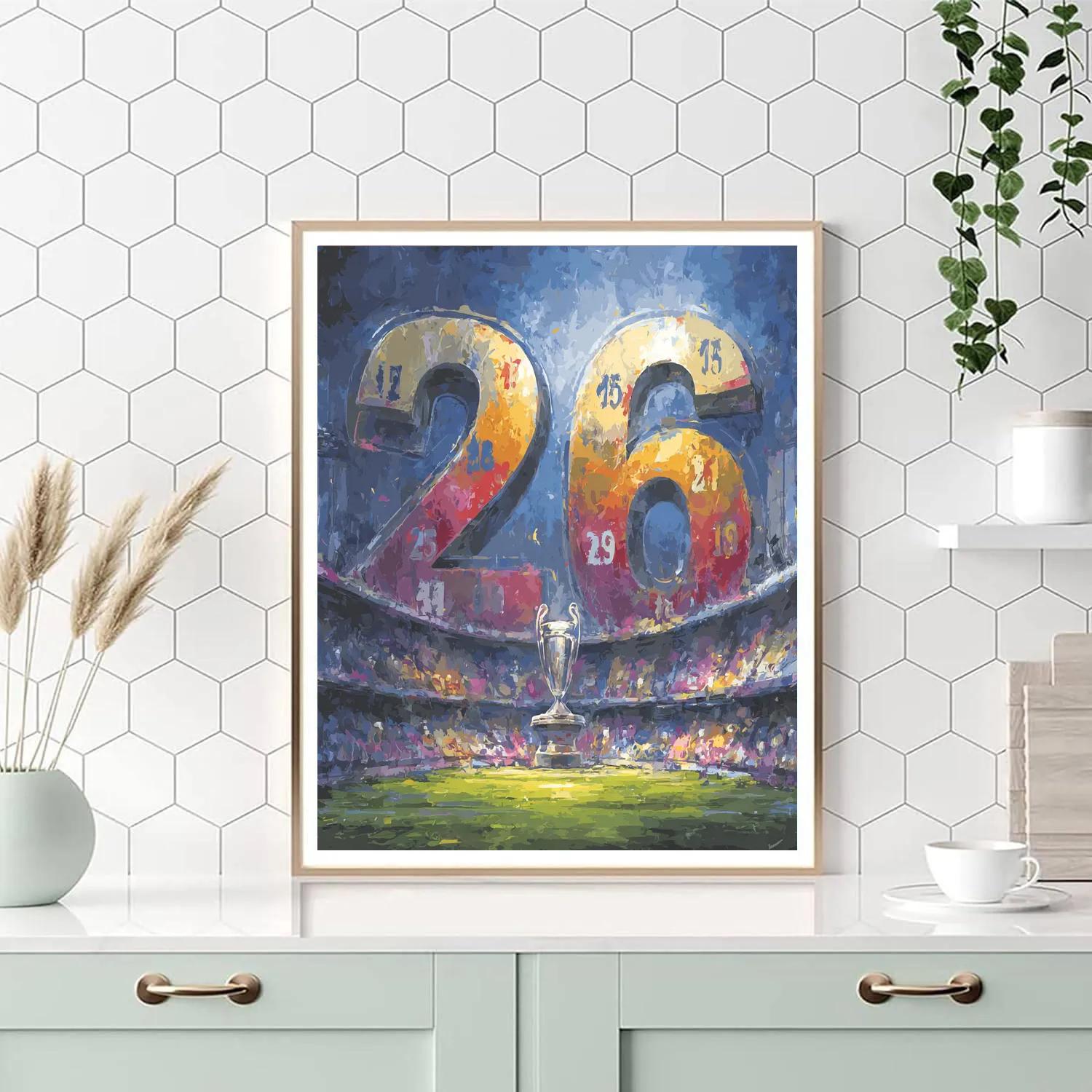 Fifa 2026 Opening Aura Painting by numbers kit