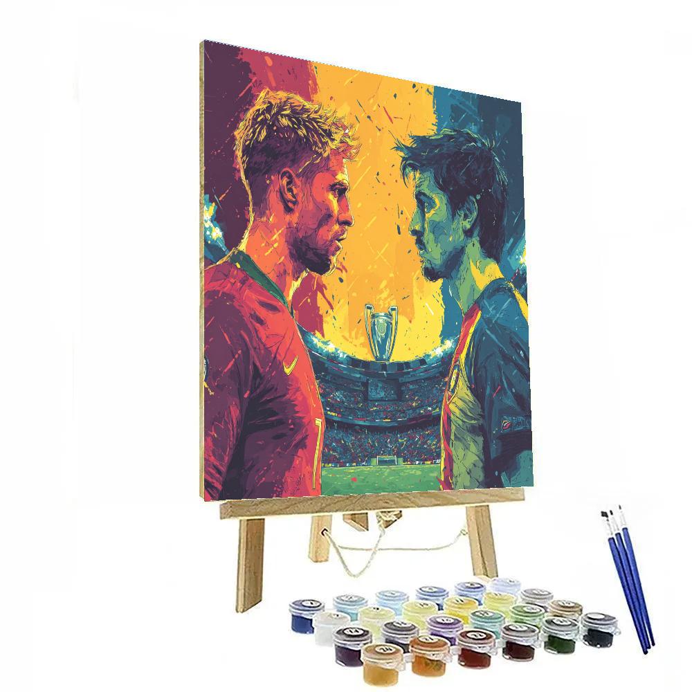 Fifa 2026 Portugal Vs Colombia DIY paint by numbers