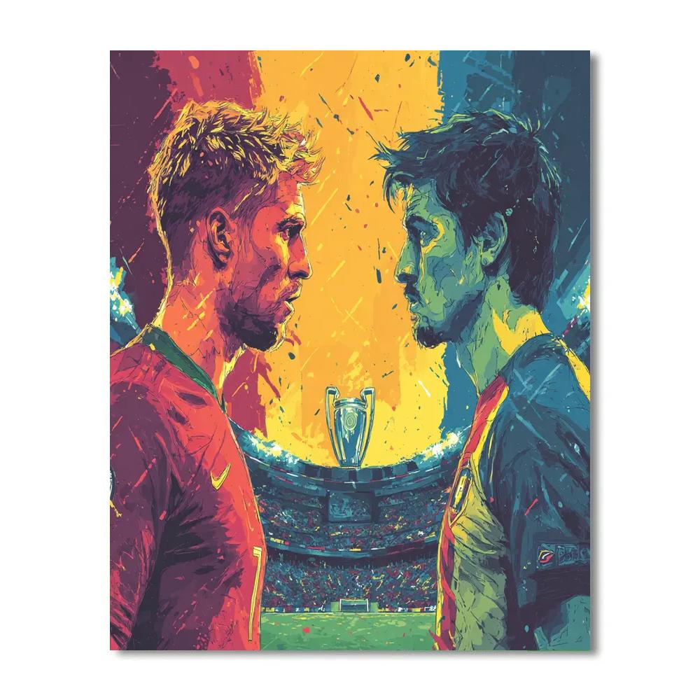 Fifa 2026 Portugal Vs Colombia DIY paint by numbers