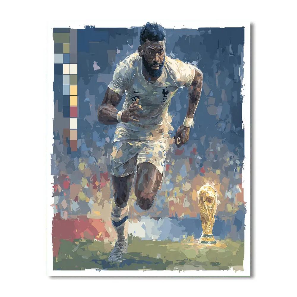 Mbappé Fifa 2026 Rush Paint by numbers kits