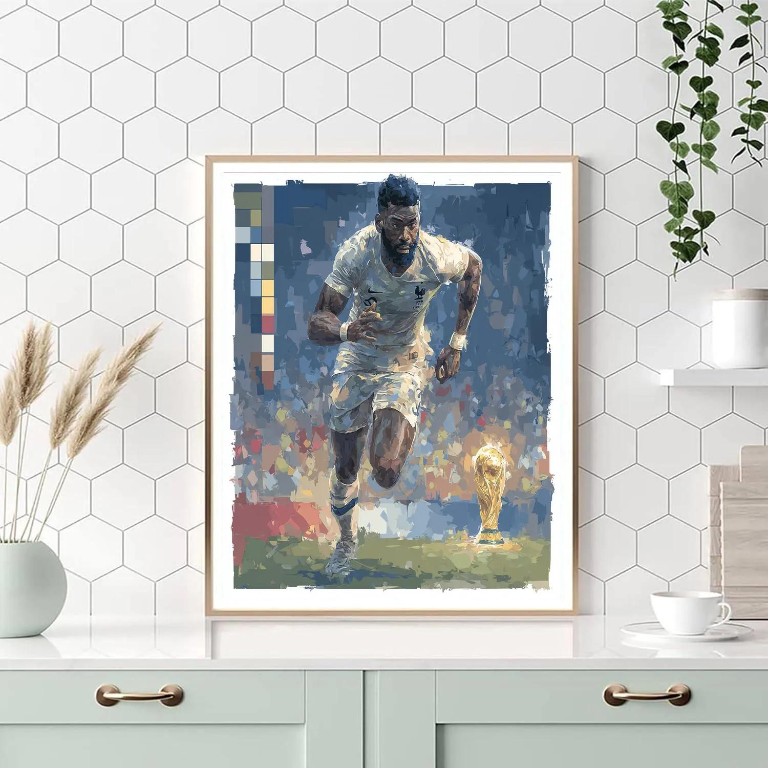 Mbappé Fifa 2026 Rush Paint by numbers kits