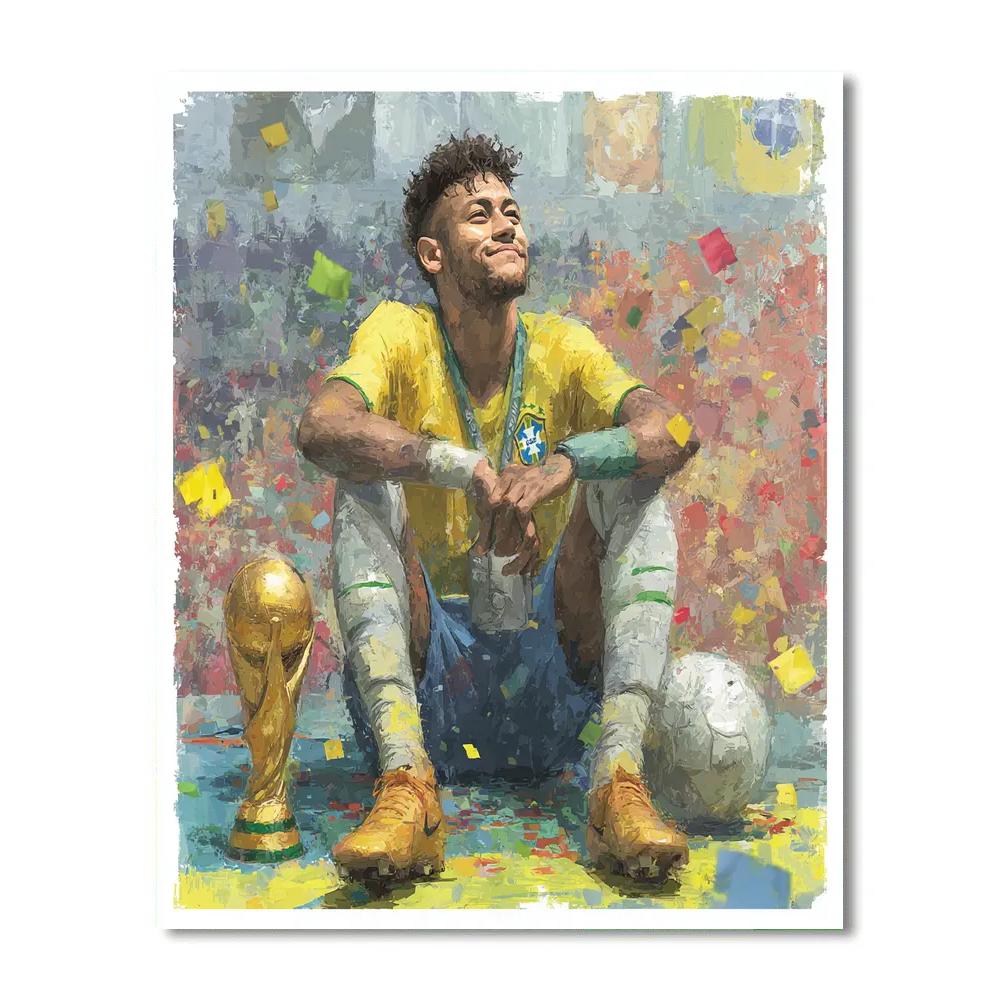 Ronaldinho Fifa 2026 Joy Paint by numbers kits