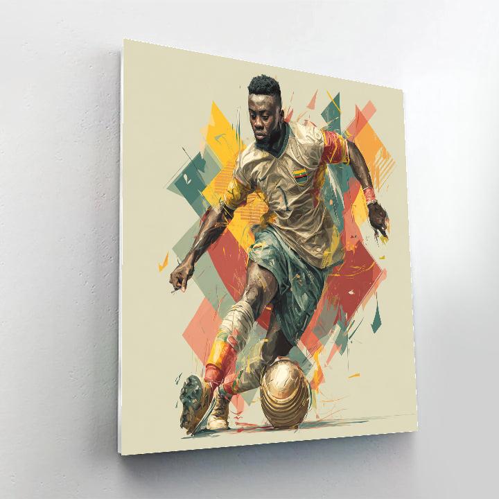 Kudus Fifa 2026 Pulse Paint by numbers art