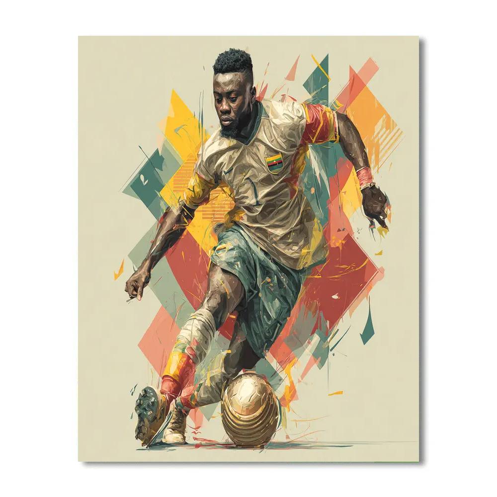 Kudus Fifa 2026 Pulse Paint by numbers art