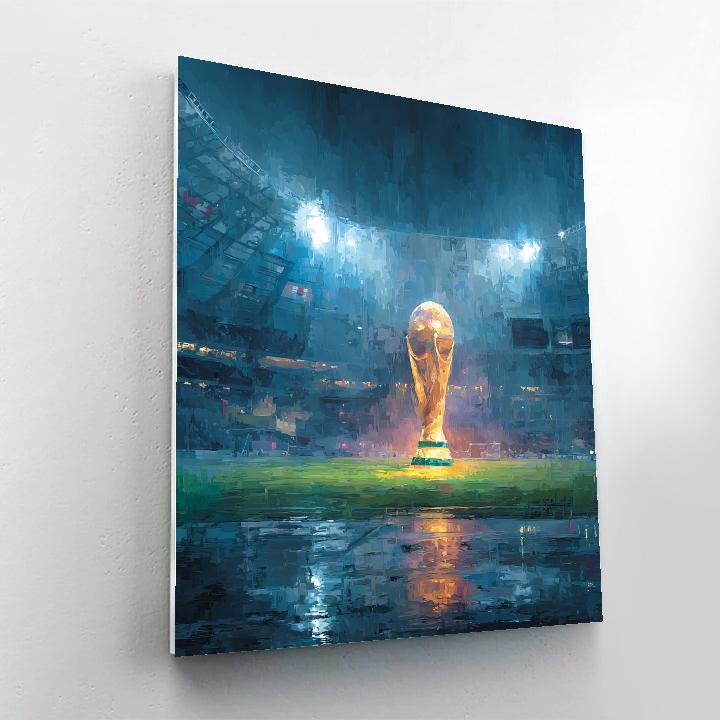 Seattle Fifa 2026 Rainlight painting number kit