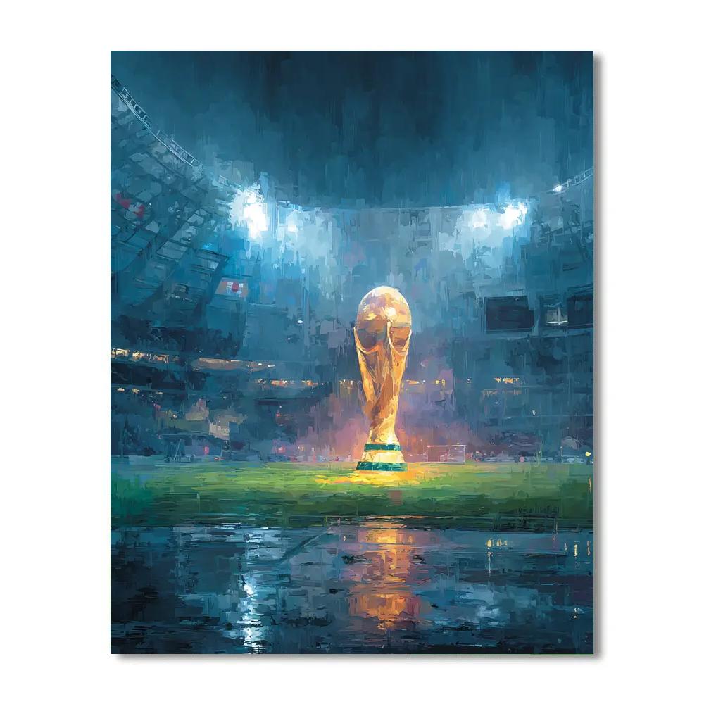Seattle Fifa 2026 Rainlight painting number kit