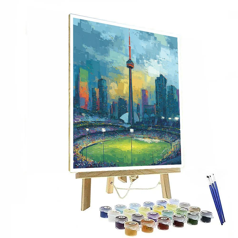 Toronto Fifa 2026 Glow Painting by numbers kit