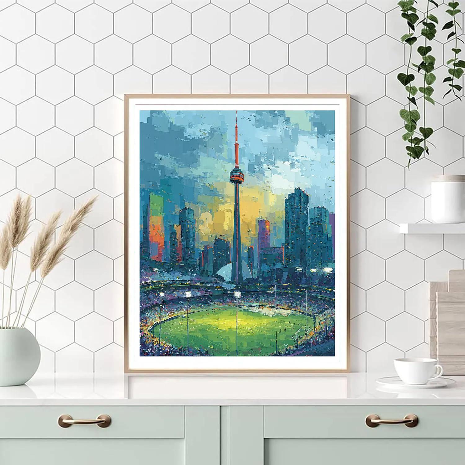 Toronto Fifa 2026 Glow Painting by numbers kit