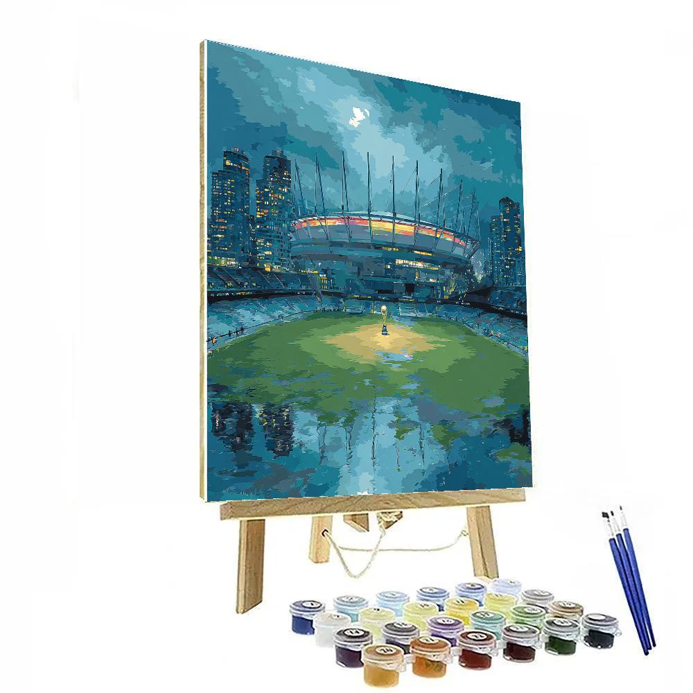 Seattle Fifa 2026 Rainlight painting number kit