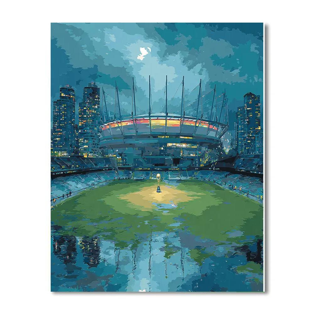 Seattle Fifa 2026 Rainlight painting number kit