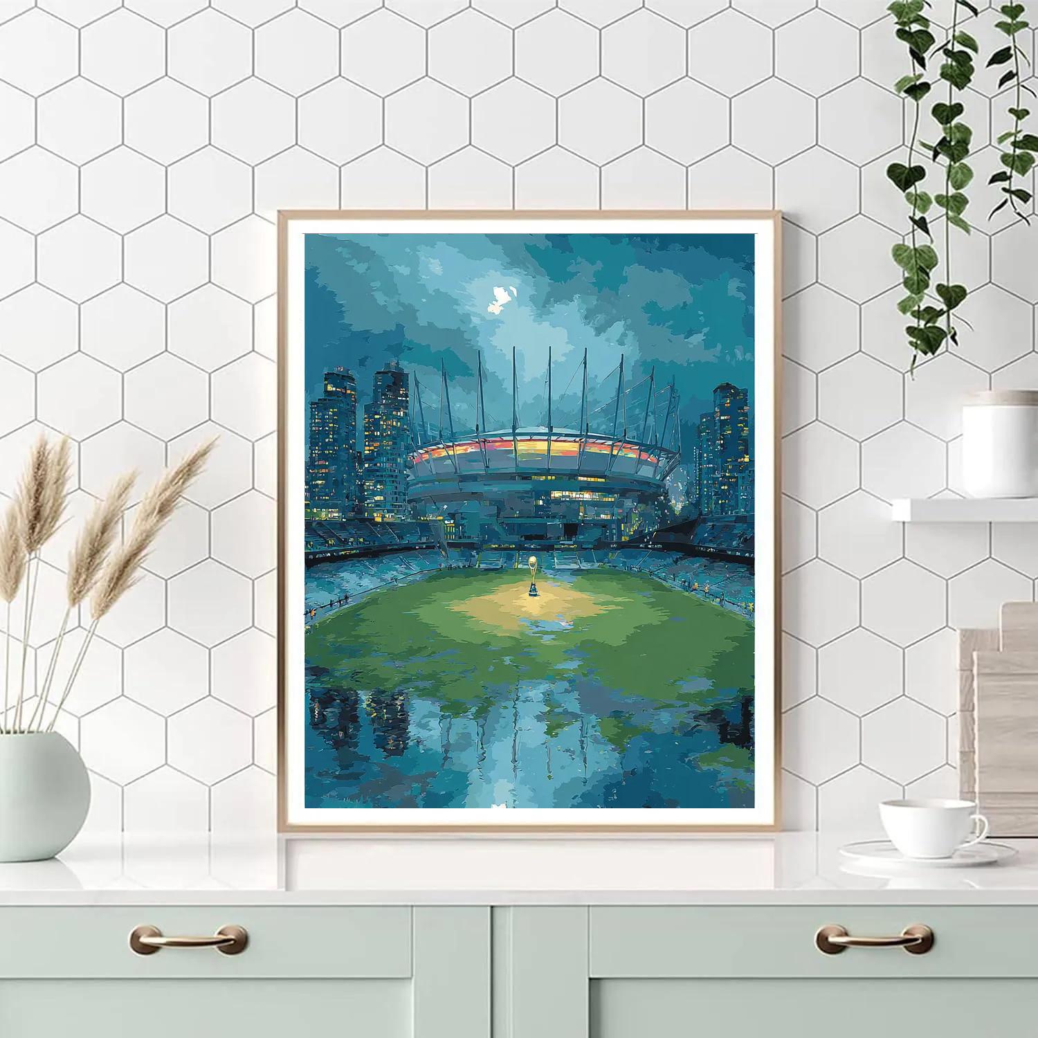 Seattle Fifa 2026 Rainlight painting number kit