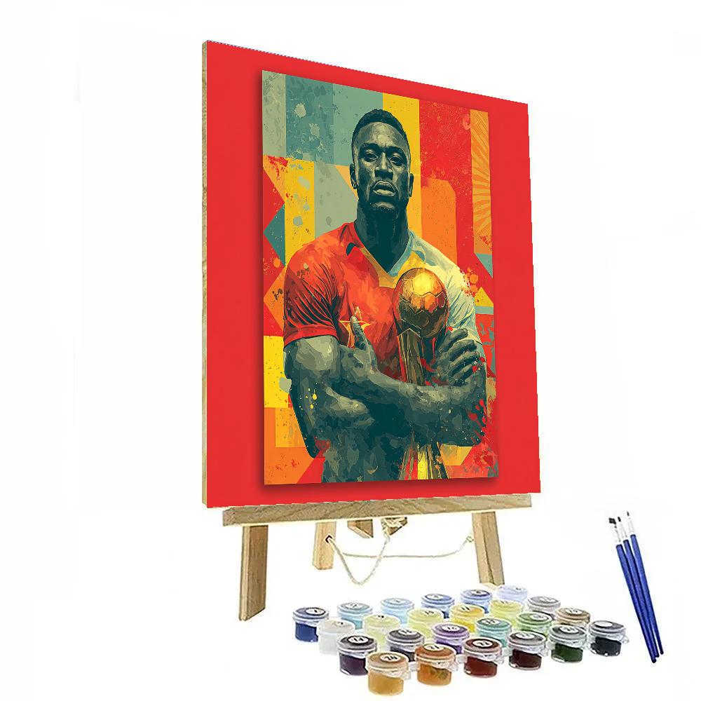 Ghana Fifa 2026 Pulse paint by numbers
