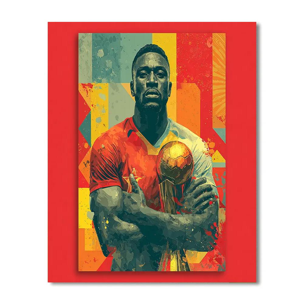 Ghana Fifa 2026 Pulse paint by numbers