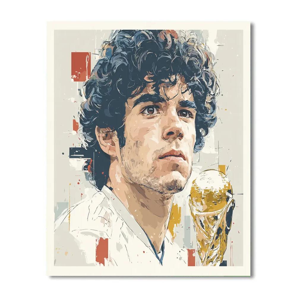 Fifa 2026 Salah Lights Painting by numbers kit