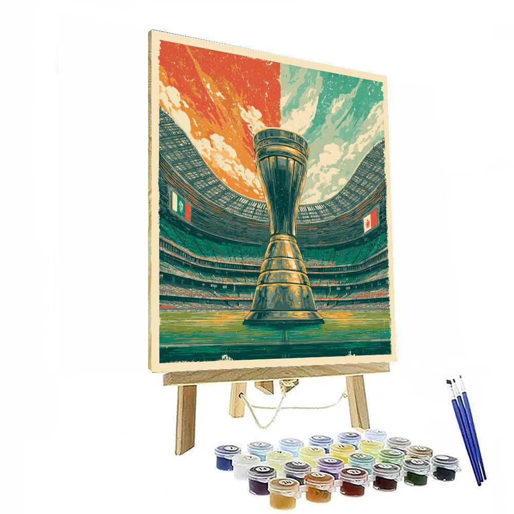 Mexico City Fifa 2026 Opener paint by number