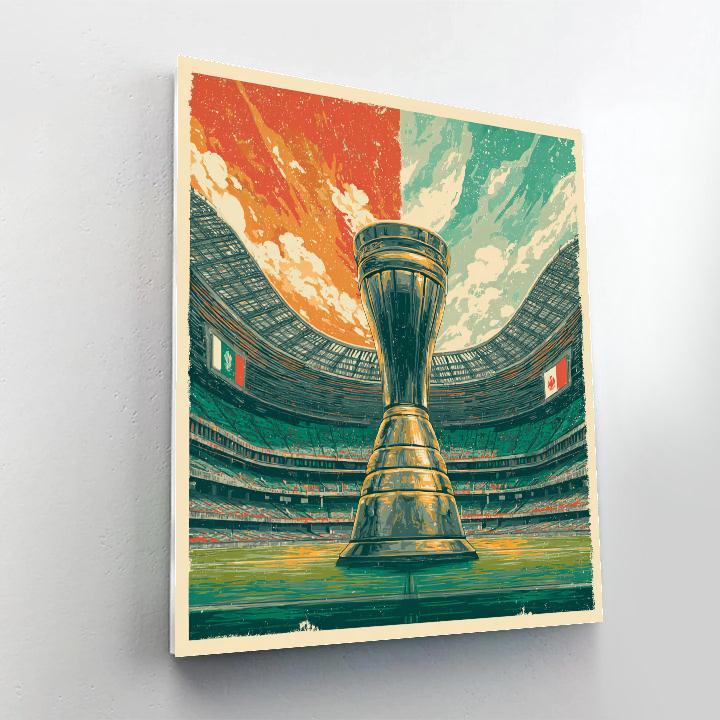 Mexico City Fifa 2026 Opener paint by number