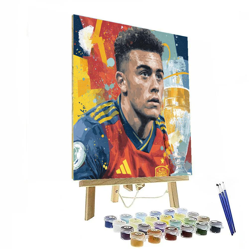 Fifa 2026 Yamal Rise paint by color