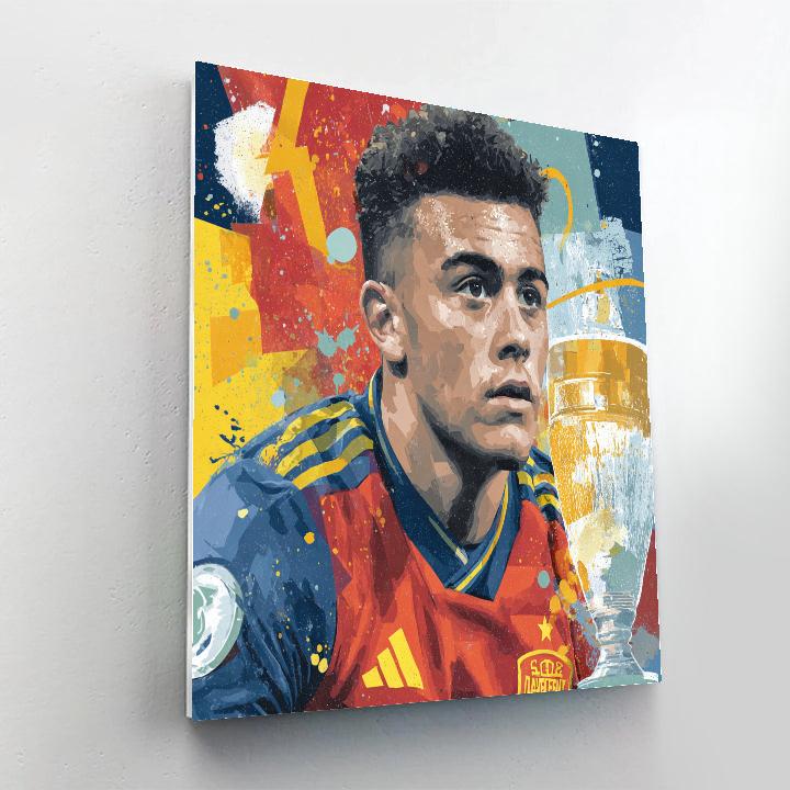 Fifa 2026 Yamal Rise paint by color