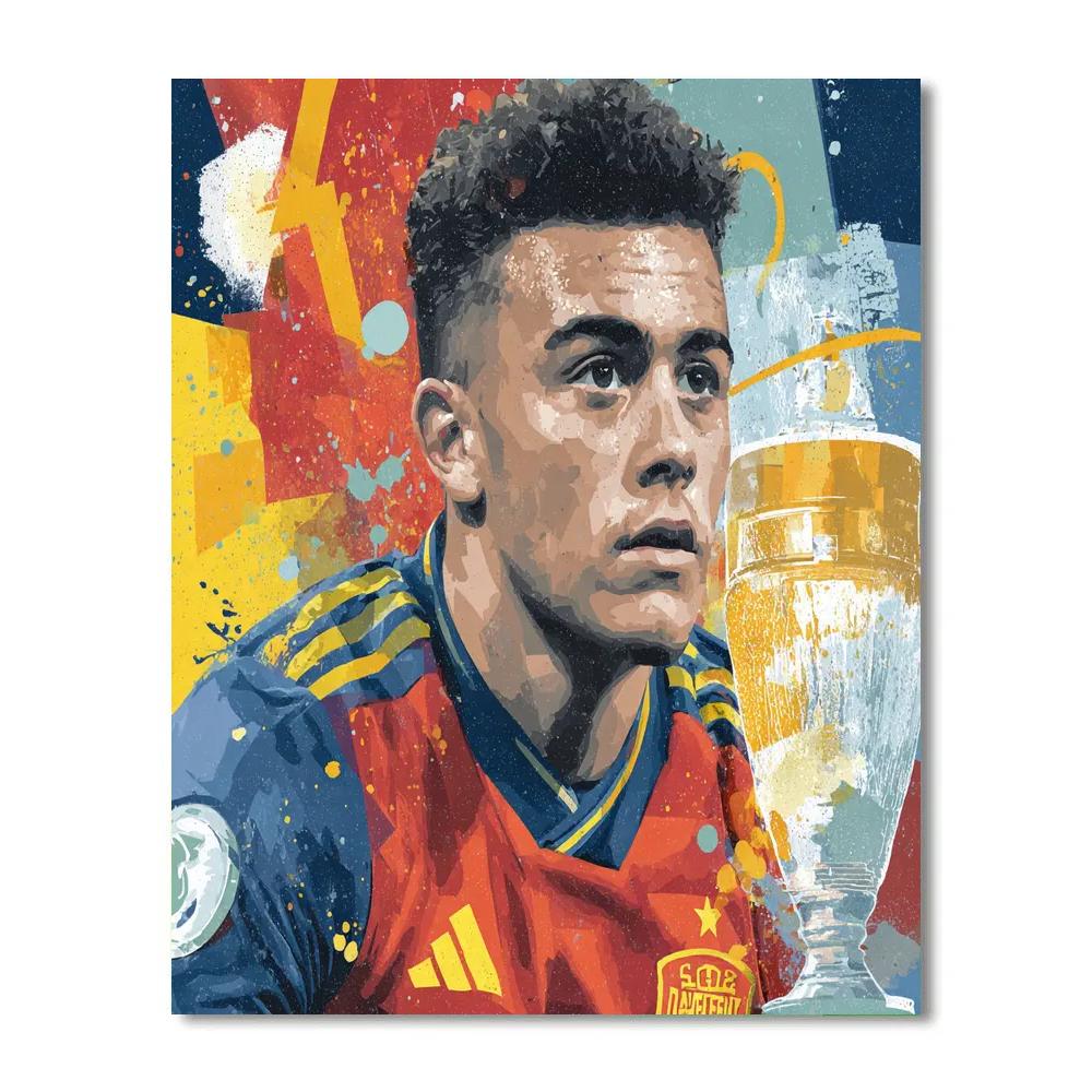 Fifa 2026 Yamal Rise paint by color
