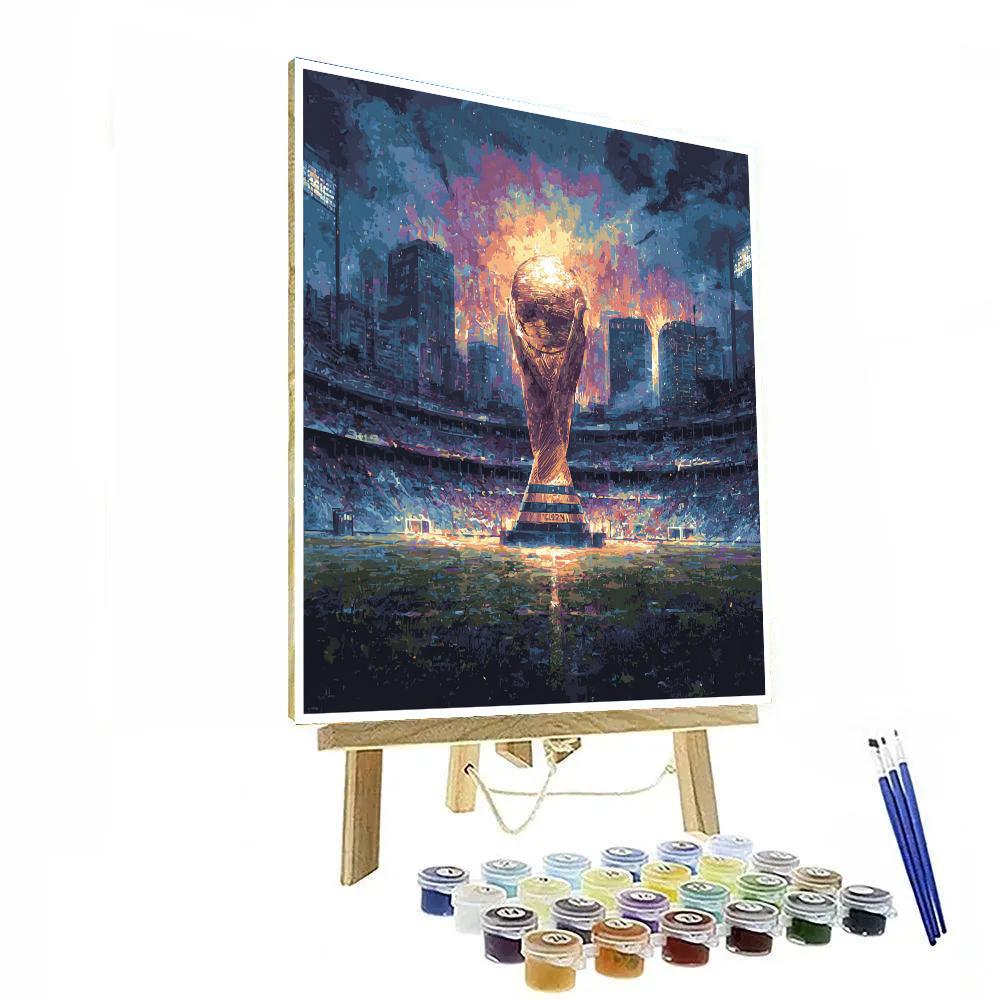 Fifa 2026 Final Crown paint by number