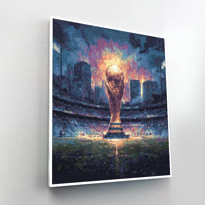 Fifa 2026 Final Crown paint by number