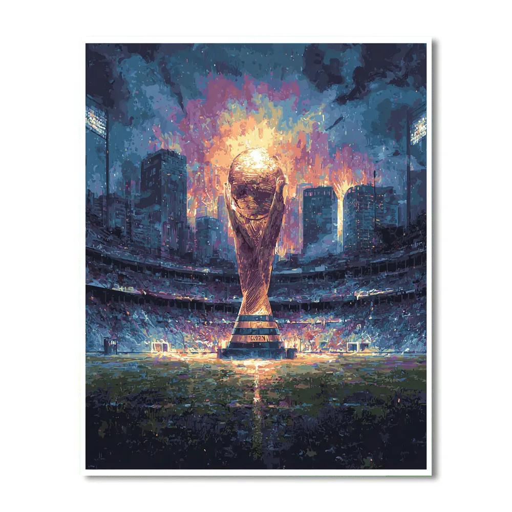 Fifa 2026 Final Crown paint by number