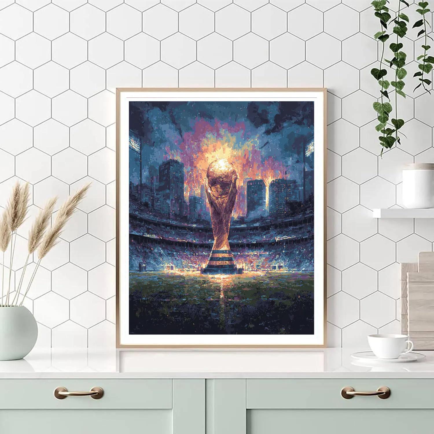 Fifa 2026 Final Crown paint by number