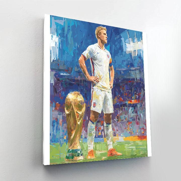 Fifa 2026 Haaland Ice Paint by numbers art