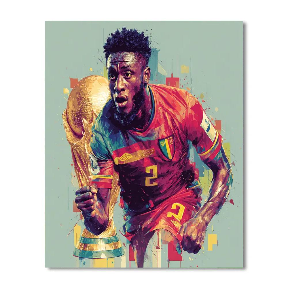 Kudus Fifa 2026 Pulse painting number kit