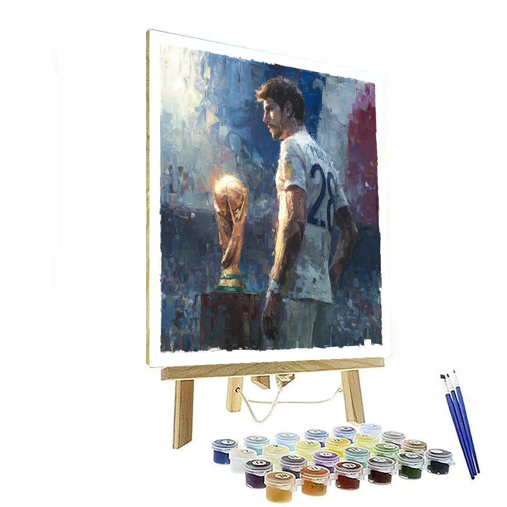 Fifa 2026 Zidane Legacy Numbered painting kits